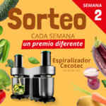 Gana un Espirilizador Cecotec SpiralChef 400 con el sorteo de Supermercados MAS