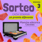 Gana una plancha eléctrica Cecotec con el sorteo de Supermercados MAS