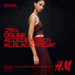 H&M Pre Black Friday: 25% de descuento en su tienda en línea