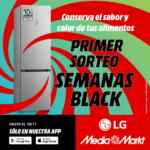Gana un frigorífico combi LG con el sorteo de MediaMarkt