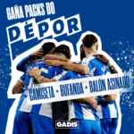 Gana un pack con camiseta oficial + bufanda + balón con el Sorteo de Gadis