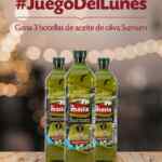 Gana 3 litros de aceite de oliva Sumum La Masía con el Juego de Lunes La Masía