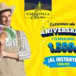 Carretilla 150 Aniversario sorteo 1500€ al mes