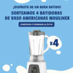 Central Lechera Asturiana sortea cuatro Batidoras de vaso americanas Moulinex
