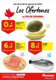 Folleto Ofertones de fin de semana de Alcampo 16 al 18 de agosto 2024