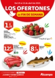 Folleto Alcampo Ofertones fin de semana 19 al 21 de abril 2024