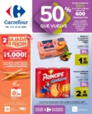 Folleto Carrefour 50% que Vuelve del 11 al 24 de abril 2024