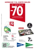 Folleto Supermercado El Corte Inglés -70% de descuento 2a unidad del 21 de septiembre al 4 de octubre 2023