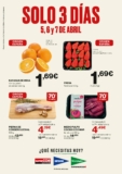 Folleto Supermercado El Corte Inglés Solo 3 Días 5, 6 y 7 de abril 2024