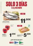 Folleto Supermercado El Corte Inglés Solo 3 Días 7, 8 y 9 de mayo 2024