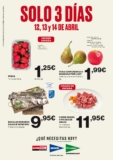 Folleto Supermercado El Corte Inglés Solo 3 Días 12, 13 y 14 de abril 2024