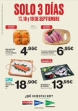 Folleto Supermercado El Corte Inglés Solo 3 Días: 17, 18 y 19 de septiembre 2024