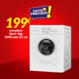 Embargos a lo Bestia: lavadora 5kg por solo 199€