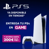 Promo Game PlayStation 5: hasta 200€ de descuento si entregas una PlayStation 4