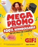 Folleto GiFi Mega Promo 100% Reembolsable del 28 de agosto al 11 de septiembre 2023