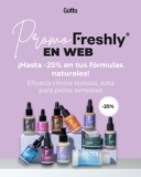Promo Freshly Gotta Perfumerías: Hasta 25% de descuento en Freshly Cosmetics