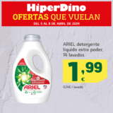 Folleto HiperDino Ofertas que Vuelan del 5 al 8 de abril 2024