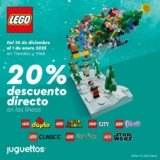 Promo Juguettos Reyes Magos: 20% de descuento en Lego