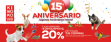 Kiwoko 15 Aniversario: 20% de devolución en todas tus compras