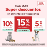 Cupones Kiwoko del 5% al 15% de descuento en alimento para mascotas