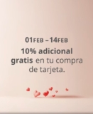 LUZ Shopping San Valentín: 10% de descuento adicional en tu tarjeta Regalo