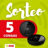 Sorteo Supermercados MAS: Gana 1 de 5 congas