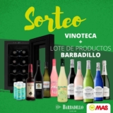 Gana un año de un lote de productos de Barbadillo y una cava con Supermercados MAS