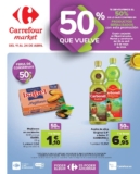 Folleto Carrefour Market 50% que Vuelve al 24 de abril 2024