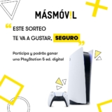 Gana una PlayStation 5 en el sorteo de MÁSMÓVIL