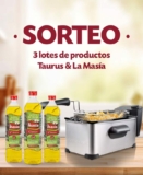 Gana 1 freidora Taurus Fry 3 y 3 litros de aceite de oliva Clásico La Masía