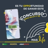 Concurso Tiendas MASlife: Gana un OPPO Reno 11 F 5G