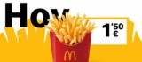 McDonalds Oferta Flash: patatas medianas a 1,50€