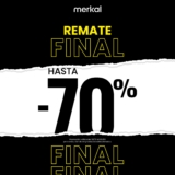 Merkal Remate Final: rebajas de hasta 70% de descuento