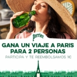 Sorteo Perrier 2024: Gana un viaje a Paris para 2 personas