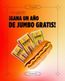 Sorteo Oscar Mayer: Gana un año de Jumbo gratis