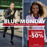 Promo Blue Monday Outlet Sport: -50% de descuento en segunda unidad