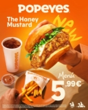 Popeyes Combo the Honey Mustard por solo 5,99€