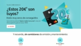 Promo Santander Cashback: recibe 20€ Gratis al contratar online y gastar 100€