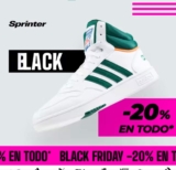 Sprinter Black Friday 2022: -20% de descuento en todo