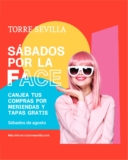 Cupón de merienda Gratis los sábados en la compra de 10€ en Torre Sevilla