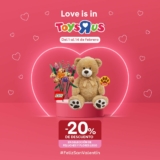 Promo San Valentín Toys R Us: -20% de descuento en peluches y más