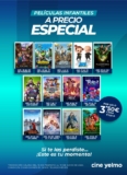 Cine Yelmo ciclo películas infantiles por 3,50€ la entrada