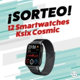 Gana 1 de 12 smartwatches Ksix Cosmic con Masymas Supermercados